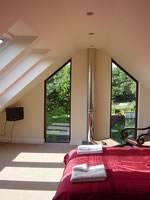 Kingston House master bedroom - quality Orkney Self Catering