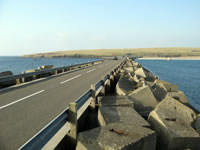 The Churchill Barriers in Orkney