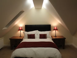 The attic room in Kingston lodge Self Catering in Orkney